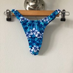 Vintage Hawaiian Thong Bikini Sz S